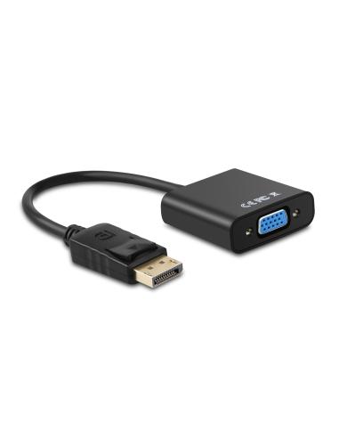 ADAPTADOR AISENS DISPLAYPORT MACHO A SVGA HEMBRA 15CM NEGRO A125-0367