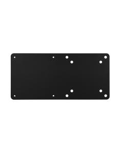 SOPORTE VESA AISENS PARA MINI PC NUC BAREBONE COMPATIBLE CON ESTANDARD 75X75 Y 100X100 ACERO Y ALUMINIO NEGRO MPC01-055