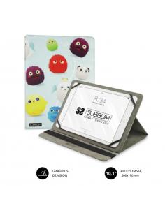 SUBBLIM Funda Tablet Universal TRENDY CASE FURRY 10.1"