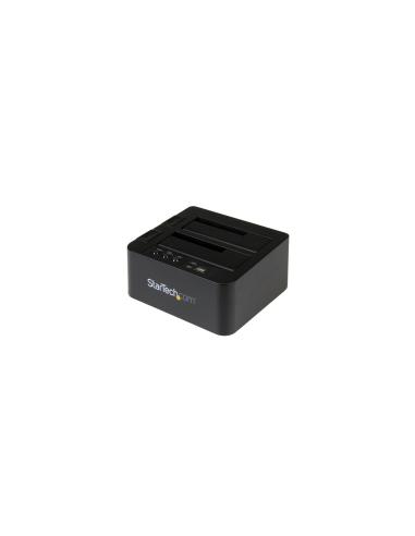 StarTech.com Base de Conexión Autónoma USB 3.1 10Gbps para SSD/DD SATA de 2.5 - Negro