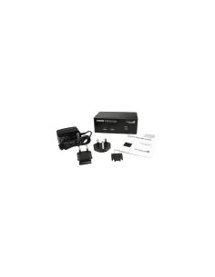StarTech.com Conmutador Switch KVM de 2 Puertos Doble Monitor DVI Audio 4 Puertos USB 1920x1200