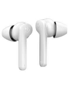 Auriculares bluetooth hiditec vesta bt5.0 tws ipx5 drivers 6mm estuche de carga 500mah modo gaming blanco INT010006