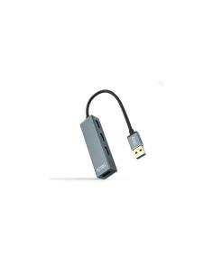 Hub nanocable usb 3.1 4 puertos gris 10.16.4402