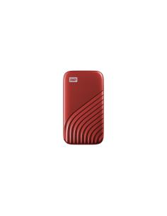 Disco ssd western digital my passport 500gb rojo WDBAGF5000ARD-WESN