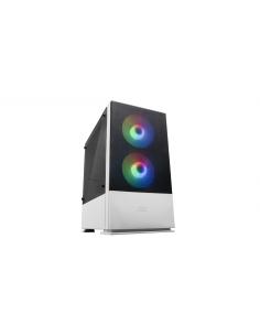 Caja semi torre mars gaming mcz m-atx blanco MCZW