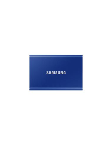 Disco ssd samsung portable t7 2tb nvme azul MU-PC2T0H/WW