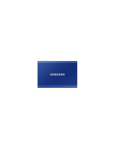 Disco ssd samsung portable t7 1tb nvme azul MU-PC1T0H/WW