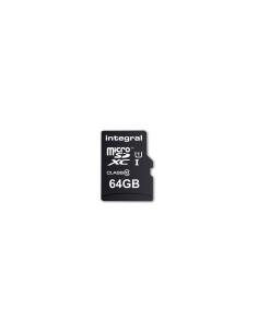 Memoria microsd Integral flash 64gb UHS-I negro INTF1064GB