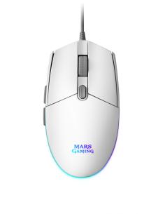 Raton mars gaming mmg rgb blanco MMGW