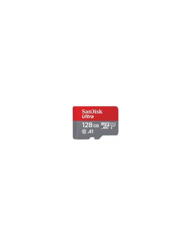 Memoria microsdxc sandisk ultra flash 128gb UHS-I Clase 10 SDSQUNR-128G-GN3MA