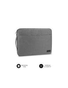 Funda subblim urban laptop sleeve para portatiles hasta 14p gris SUB-LS-0PS0002