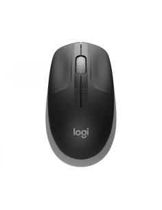 Logitech M190 Ratón inalámbrico ambidextro óptico 1000dpi negro gris 910-005906