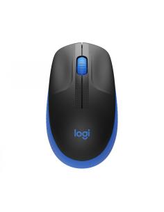 Logitech M190 ratón inalámbrico ambidextro óptico 1000dpi negro azul 910-005907