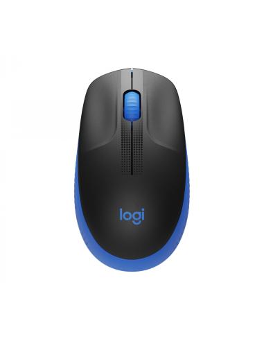 Logitech M190 ratón inalámbrico ambidextro óptico 1000dpi negro azul 910-005907