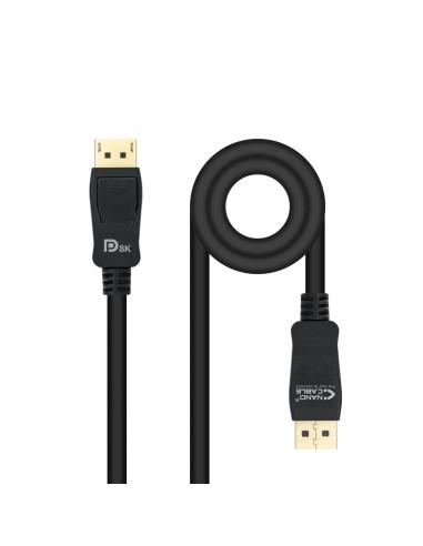 Cable nanocable displayport macho a macho 1m negro 10.15.2501