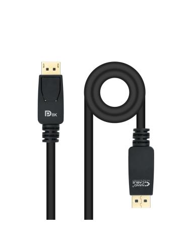 Cable nanocable displayport macho a macho 3m negro 10.15.2503