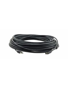 Cable kramer electronics usb 2.0 tipo-a macho a hembra 4.6m negro 96-0211015