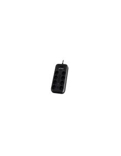 Regleta con interruptor cyberpower schuko a 8 tomas schuko 2 usb negro P0820SUF0-DE