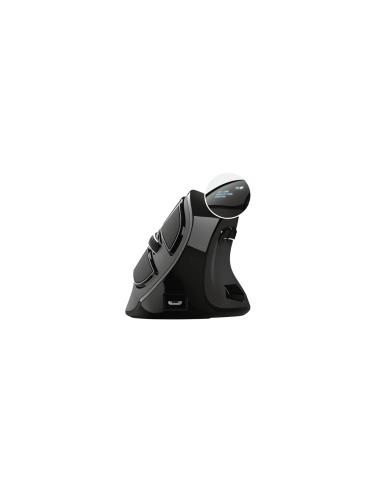 Raton ergonomico trust rf inalambrica bluetooth optico 2400 dpi negro 23731