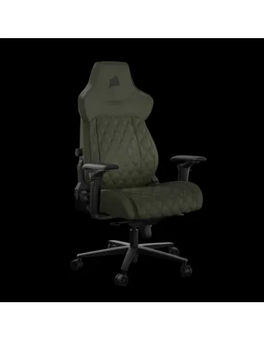 Corsair TC500 LUXE Silla para videojuegos de PC Asiento acolchado Verde