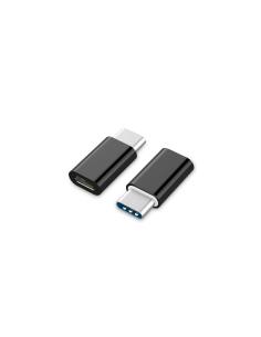 Gembird A-USB2-CMmF-01 USB Type-C Micro USB Negro