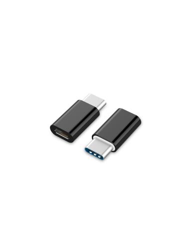 Gembird A-USB2-CMmF-01 USB Type-C Micro USB Negro