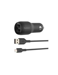 BELKIN Boost Charge Auto USB 2.0 Negro