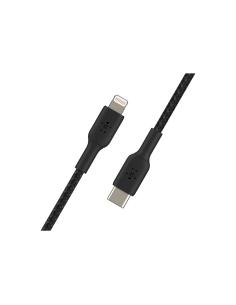 Cable Belkin de conector Lightning macho/USB C macho 1 m Negro