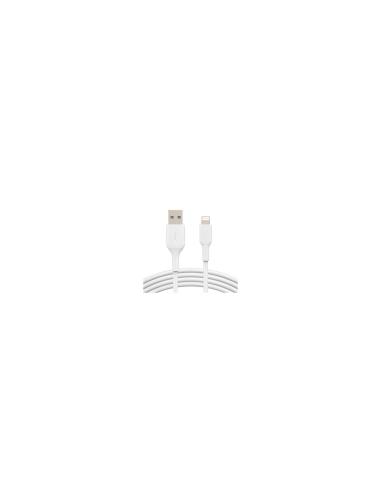 Cable Belkin de conector Lightning macho/USB A macho 3 m Blanco