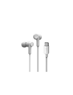 BELKIN ROCKSTAR Auriculares Dentro de oÍ­do USB Tipo C Blanco