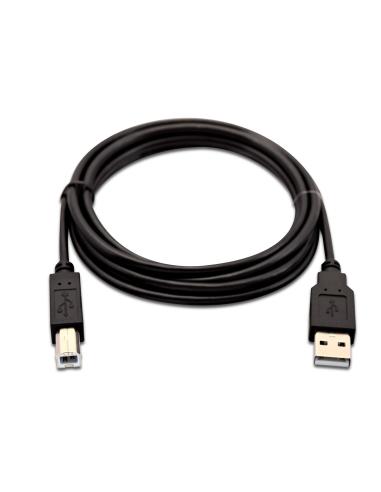 V7 Cable USB A Macho a USB B Macho 2 m 6.6ft Negro