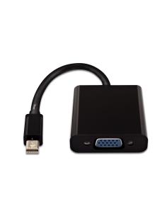 V7 Adaptador de video Mini DisplayPort macho a VGA (D-Sub) hembra Negro