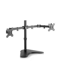 V7 Soporte para monitores de escritorio doble 32P Negro