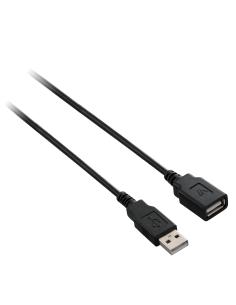 V7 Cable de extensión usb 2.0 tipo-a macho a usb tipo-a hembra 1.8m negro