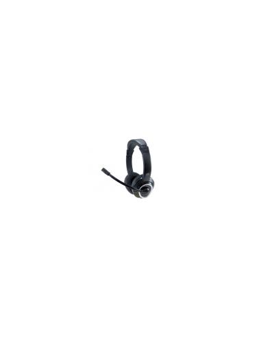 Auriculares diadema conceptronic conector de 3.5 mm negro POLONA02B