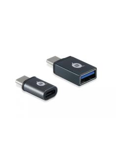 Conceptronic cable gender changer USB 3.1 Gen 1 Type-C, USB 2.0 - Type-C USB 3.1 Gen 1 Type-A, USB 2.0 Micro Negro