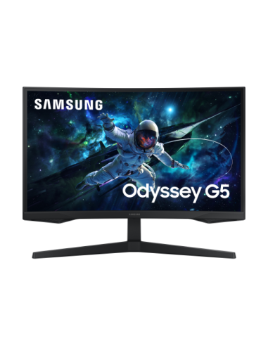 Samsung Odyssey G5 G55C pantalla para PC 68,6 cm (27") 2560 x 1440 Pixeles Quad HD LED Negro