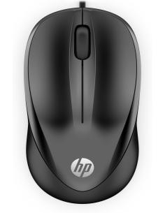 HP 1000 ratón Ambidextro USB tipo A 1200 DPI Negro