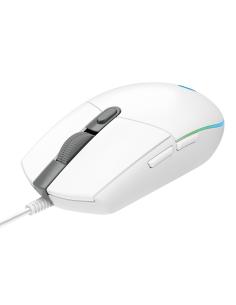 Logitech G G203 raton gaming usb tipo a 8000dpi blanco