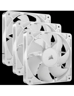 Corsair RS120 Carcasa del ordenador Ventilador 12 cm Blanco 3 pieza(s)