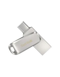 SanDisk Ultra Dual Drive Luxe unidad flash USB 512 GB USB Type-A / USB Type-C 3.2 Gen 1 (3.1 Gen 1) Acero inoxidable