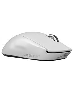 Logitech g pro x superlight raton gaming rf inalambrico 25400dpi blanco