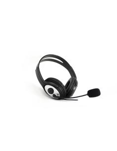 CoolBox coolCHAT Auriculares Diadema Conector de 3,5 mm Negro, Plata