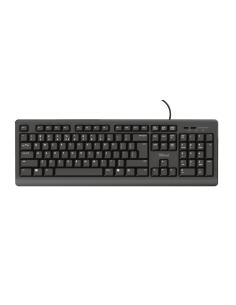 Trust primo teclado usb qwerty universal español negro