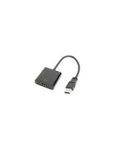 Gembird Adaptador gráfico USB Negro