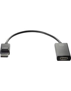 Hp 2JA63AA adaptador de cable video Displayport macho a hdmi tipo a estandar hembra negro