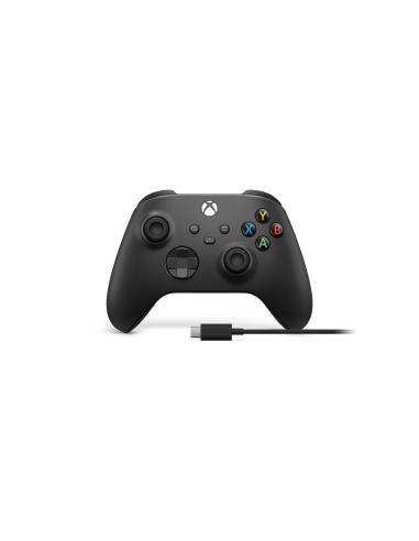 Microsoft Xbox Gamepad control inalámbrico + USB-C Cable Negro