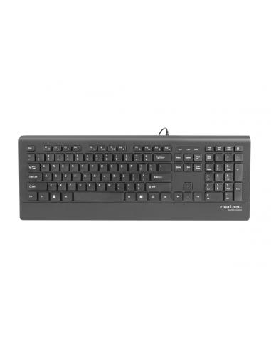 Natec Barracuda teclado USB QWERTY Español Negro