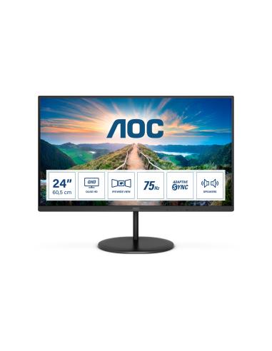 Aoc V4 Q24V4EA Monitor 23.8p 2k ultra hd negro