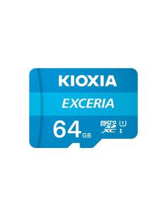 Kioxia Exceria Memoria Microsdxc flash 64gb UHS-I class 1 U1 azul